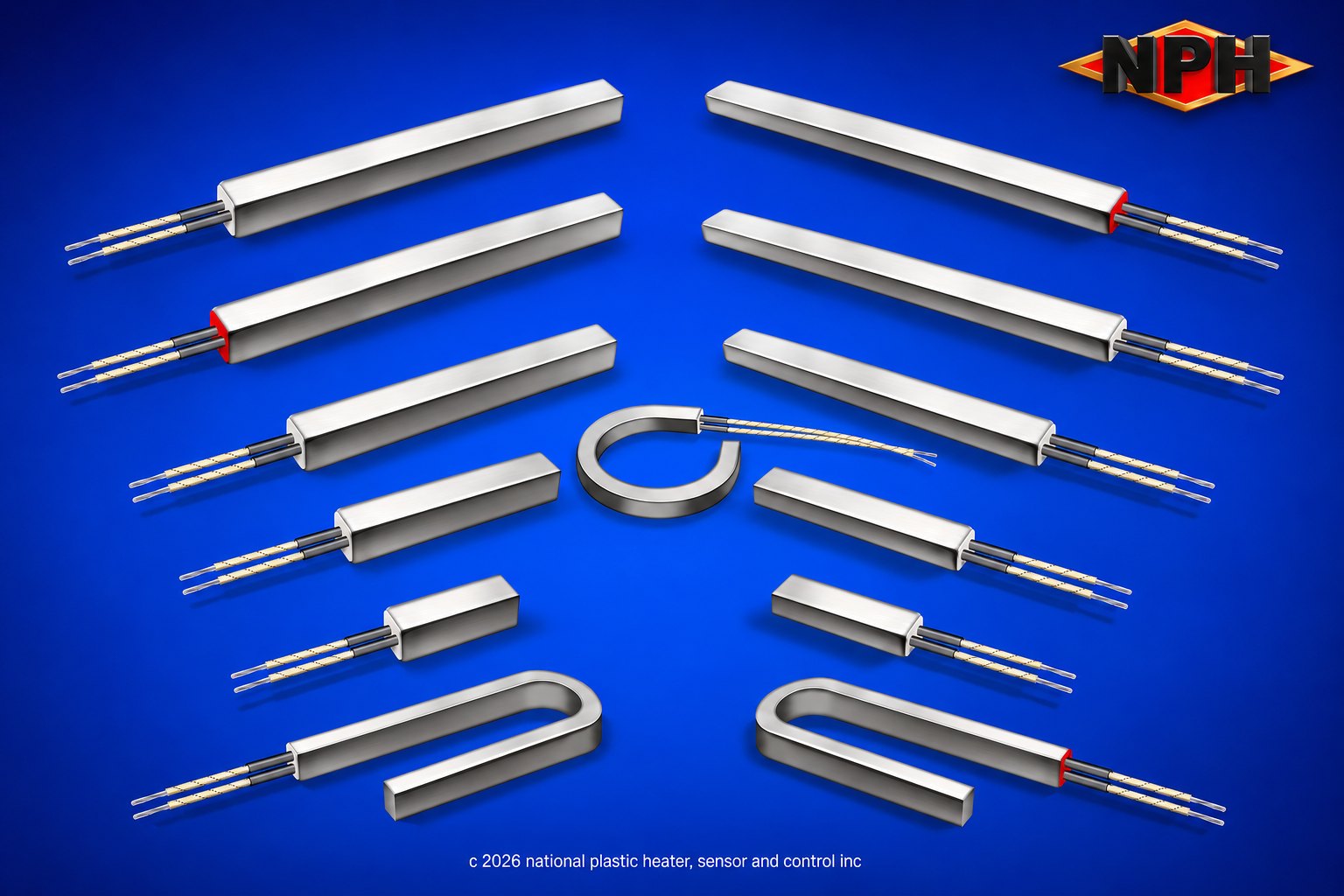 Square Rectangular Cartridge Heaters